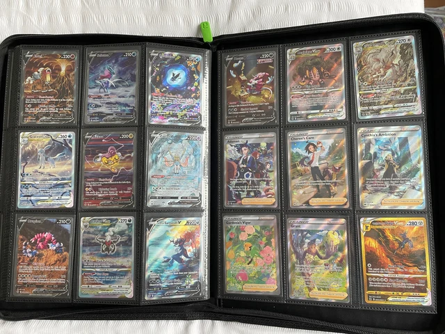 Pokémon TCG - Crown Zenith Set - Over 290 Cards With No Dups! Includes VX Binder