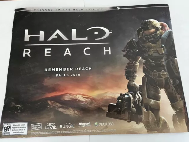 HALO reach Store Poster 2010 2