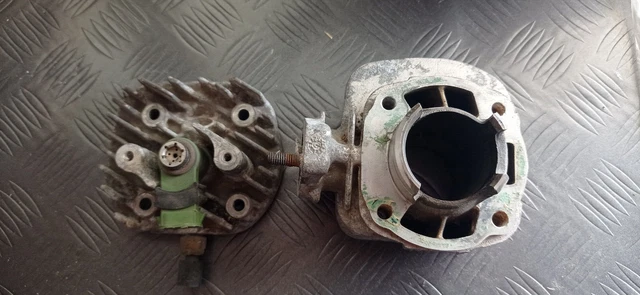 Cilindro + Testata Senza Pistone Aprilia Scarabeo 50 Ditech