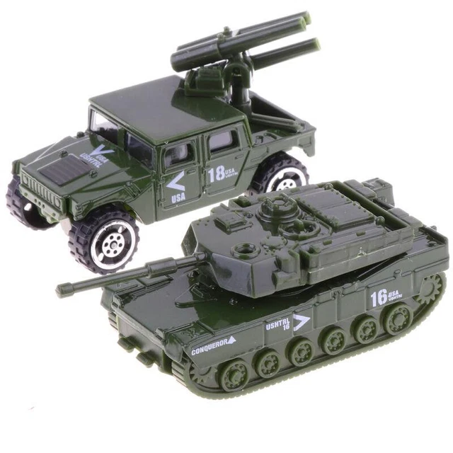MILITARY DIECAST ARMY Car Tank Helicopter Model Playset Kids Boys Toy £