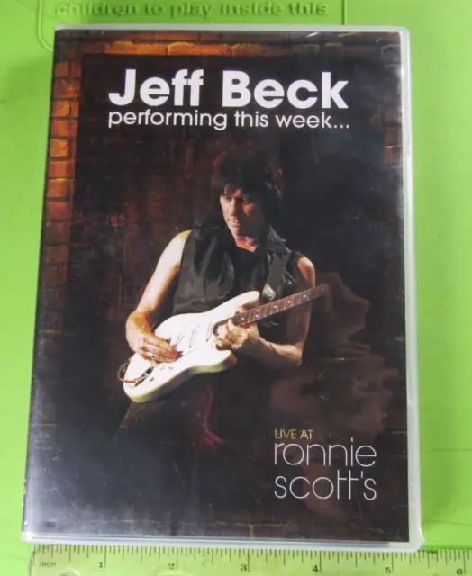 Jeff Beck: Performing This Week...Live At Ronnie Scott's (DVD) VG Condition #10