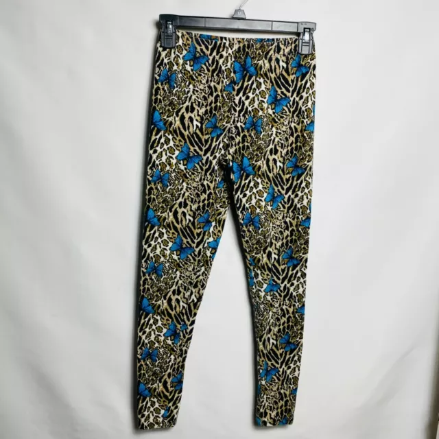CALIA by Carrie Underwood Washed Medallion Blue Orchid Leggings L