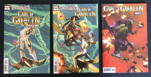 Gold Goblin Marvel Comics 3 Issue Collection Cantwell, Medina, & Fabela