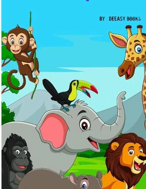 LIBRO DE ACTIVIDADES de animales para nios by Deeasy Books (Spanish ...
