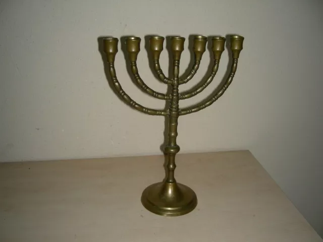 Menora Jüdischer Kerzenständer Davidleuchter 24 cm