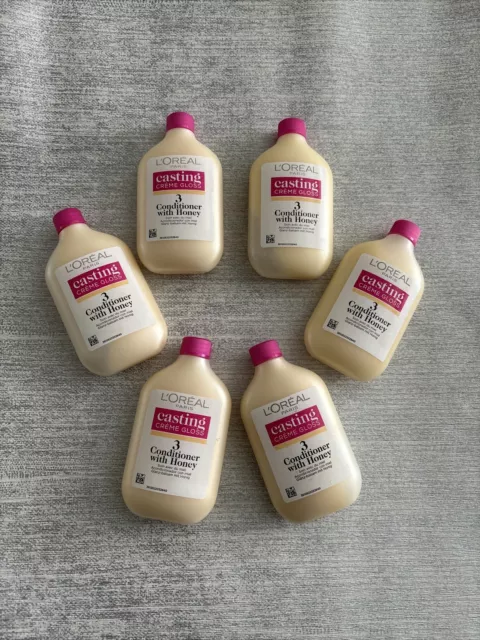 L’OREAL PARIS CASTING Creme Gloss Conditioner with Honey 6 x 60ml £28. ...