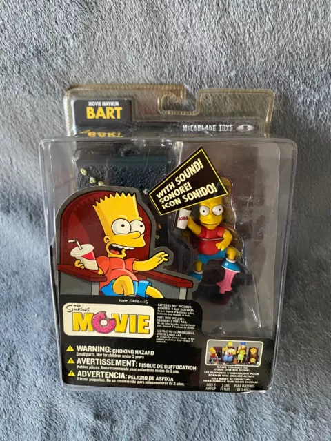 The Simpsons McFarlane Movie Mayhem Bart Figure 2007 Boxed Toy BRAND NEW