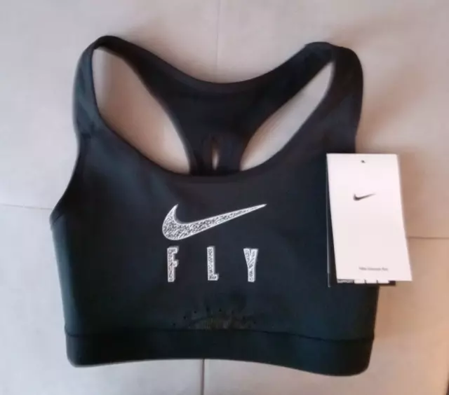 Nike Impact Sports Bra High Support Compression Dri-Fit Mesh Racerback  Cooling