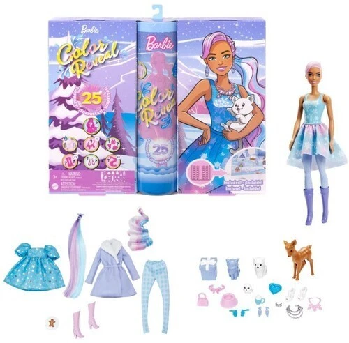 WB  Mattel - Barbie Color Reveal Advent Calendar 2022