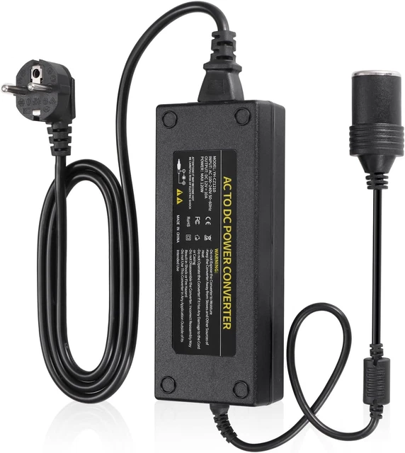 Convertitore Da 220V A 12V Per Auto - Adattatore Accendisigari 120W, Perfetto Per Frigoriferi E Dispositivi Auto - Foto 13