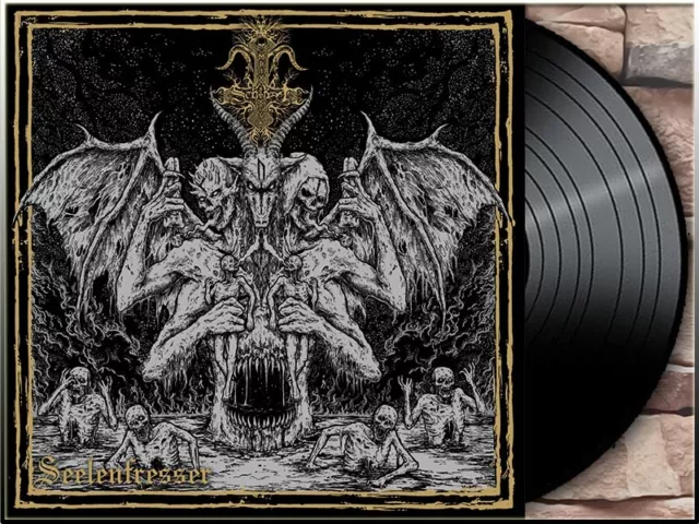 SCHRAT - Seelenfresser LP (BLACK Vinyl) Lim. 300 Copies NEW, Black Metal,MARDUK