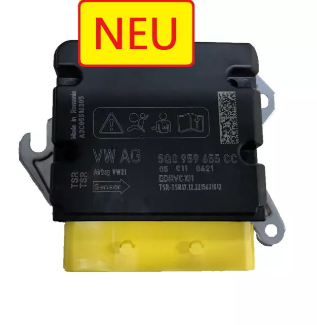 NEU Audi  VW Airbagsteuergerät 5Q0959655CC NEW