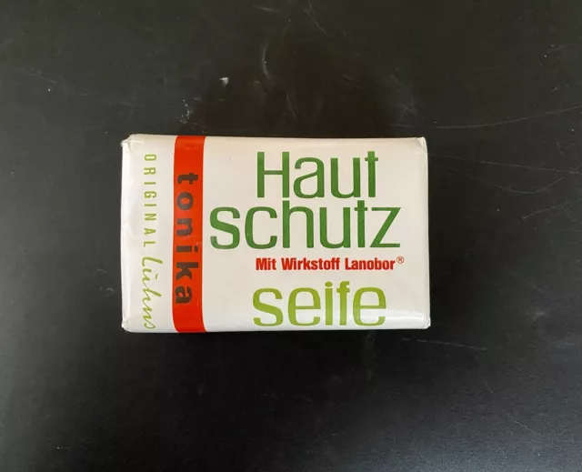 Original Luhns Tonika Alte Rare Vintage Hautschutzseife 100g Neu & OVP