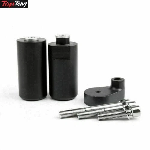 Frame Sliders Crash Protector Fits Yamaha YZF R6 2008-2009 Black S