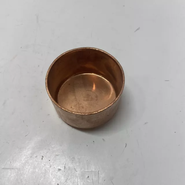 2-1/2" Copper Cap Sweat End - COPPER PIPE FITTING