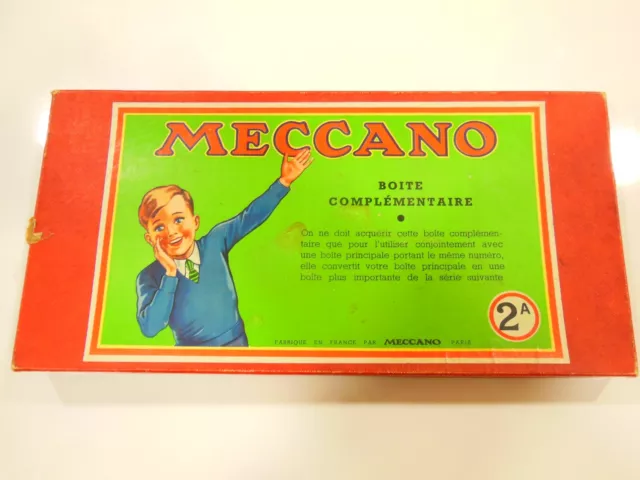 Boite MECCANO  N° 2A année 1952