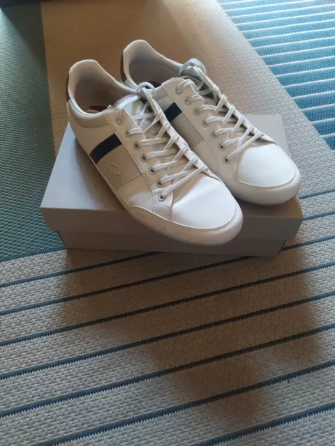 LACOSTE CHAYMON 318 2 Cam Sneaker Uomo Bianco off Wht BRW F45 42 EU EUR 45 00 PicClick IT