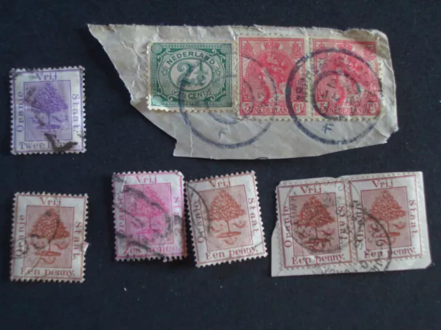 Briefmarken Konvolut - 9 Niederlande - älter - (BM35)