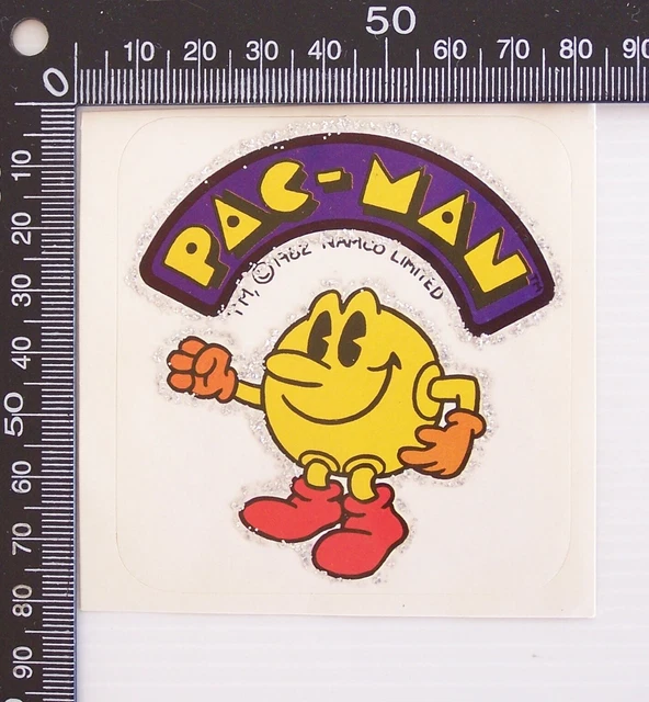 Pac-Man Gadget Cartellina – Livre/figurine Publicitaire Vintage – État Comme Neuf