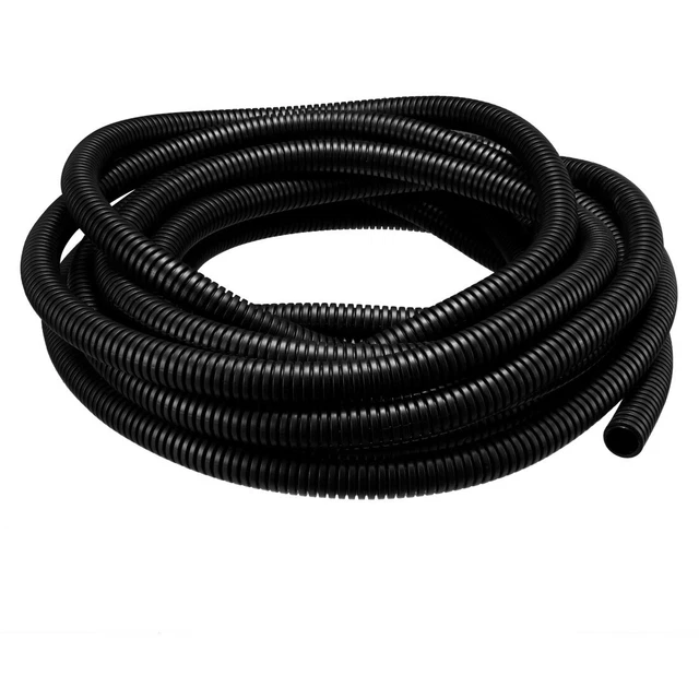 WAVY PIPE CORRUGATED Hose Electric Wiring Black 7M 15.8mm Outdoor Dmr