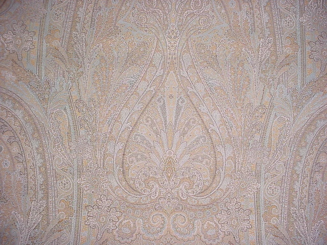 6-7/8Y Robert Allen 195782 Mackinaw Rain Floral Paisely Upholstery Fabric