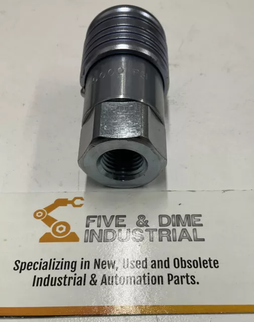 Dixon New 2HTF2 1/4" NPT Steel Flush Face Hydraulic Fitting 5000 PSI (CL165) 2