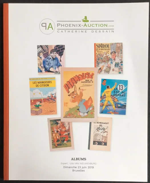 PHOENIX-AUCTION Catalogue vente Bandes dessinées 23 juin 2019 Excellent état