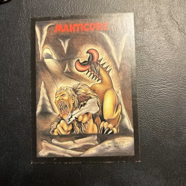 Jb2 Monster In My Pocket 1991 #14 Manticore