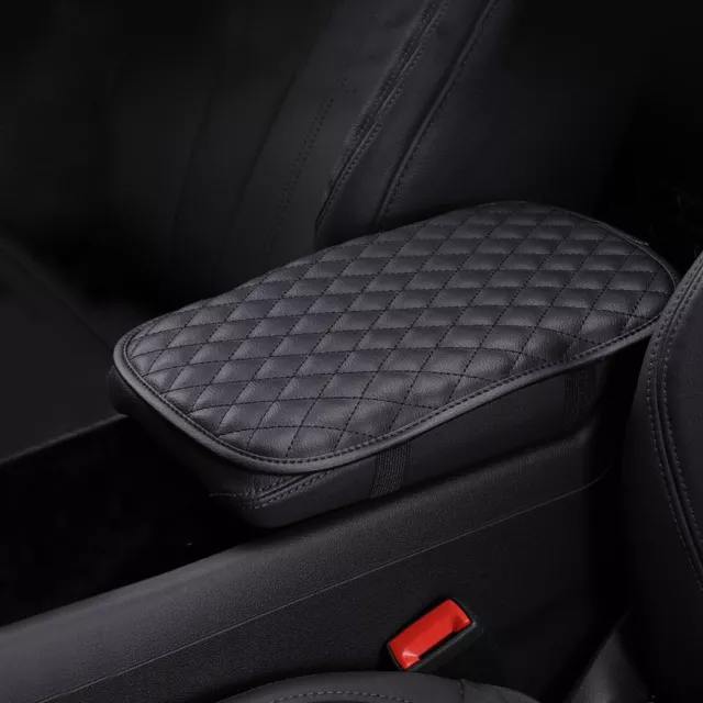Car Armrest Cushion Cover Black Center Console Box Pad Protector Accessory