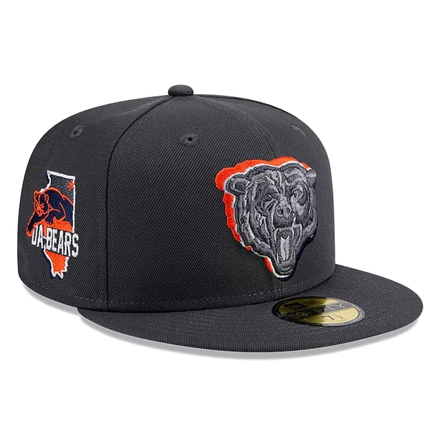 CHICAGO BEARS NEW Era Official 2024 NFL Draft On Stage 59FIFTY Fitted