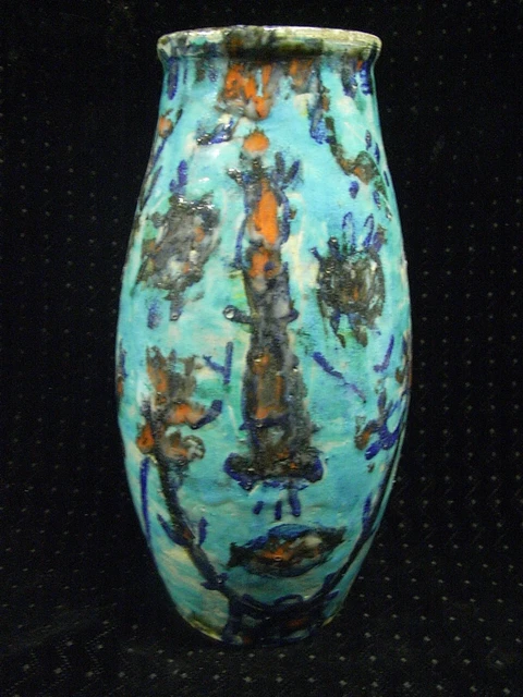 Vase En Céramique – Poterie De Cavaille – Artisanat Français – Occasion