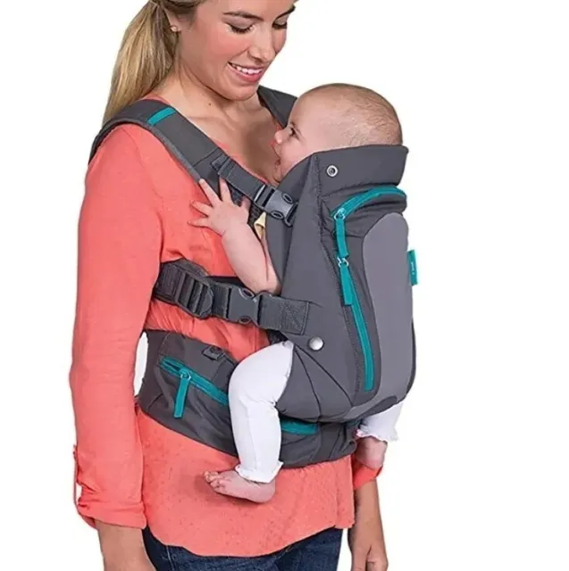 Infantino Carry on Carrier Backpack 8-40lb Adjustable Front Back Carry Padded