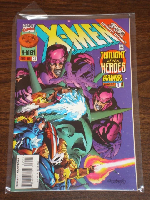X-Men #55 Vol2 Marvel Comics Wolverine August 1996
