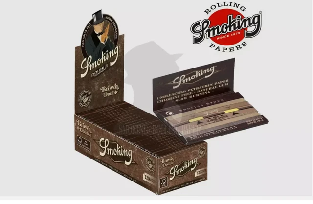 Cartine Corte Smoking Brown Senza Cloro - Box 50 Libretti - Foto 3