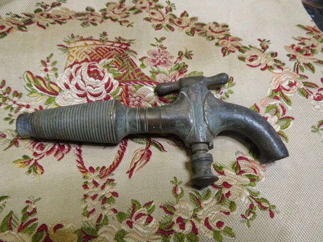 Ancienne et authentique buse en cuivre - Lance à incendie et de pompier