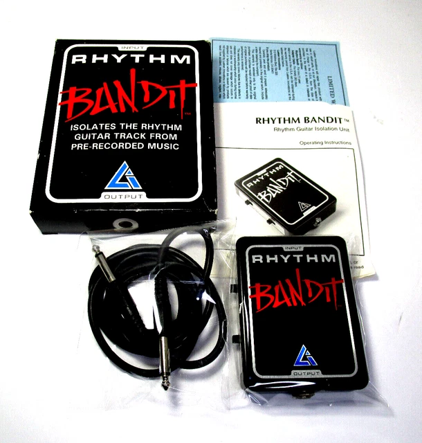 Leuken Rhythm BANDIT Isolator~Isolates Rhythm Guitar Tracks~W/Manuals~FREE SHIP!