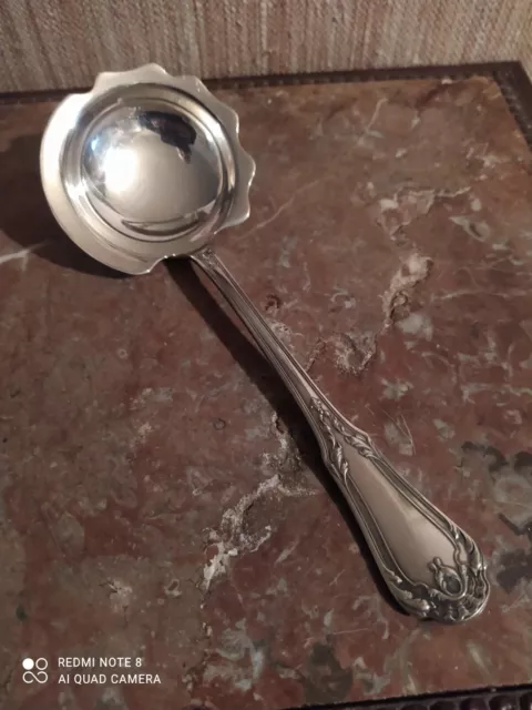 Louche à Crême Orfèvrerie SFAM Chambly Style Louis XV Métal Argenté