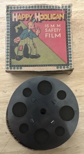 HAPPY HOOLIGAN The Spider & the Fly 16mm FILM MOVIE Cartoon Silent