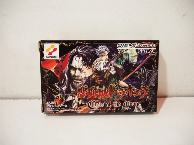 Jeu GameBoy Advance Castlevania: Circle Of The Moon - Cartouche Seule, état Correct