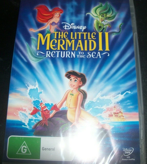 THE LITTLE MERMAID II Return To The Sea Walt Disney (Australia Region 4 ...
