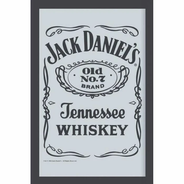 Plaque Acier Décoration Vintage Boisson Jack Daniel's 2 - Décoration