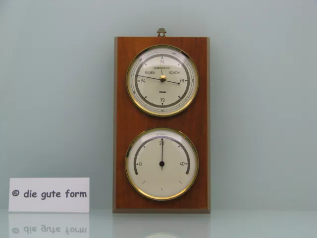 Vintage DESIGN 50er Jahre - - WETTERSTATION FISCHER - Barometer Thermometer - -