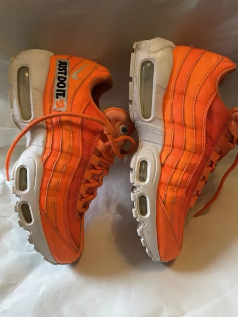 NIKE AIR MAX SE JDI Just Do It Total Orange Size 5.5 Women s 28.00 PicClick UK