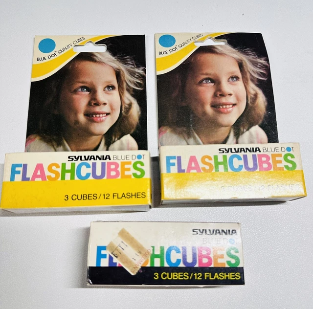 FLIP FLASH SYLVANIA lot 4 boites de 10 Flash Camera photography Neuve