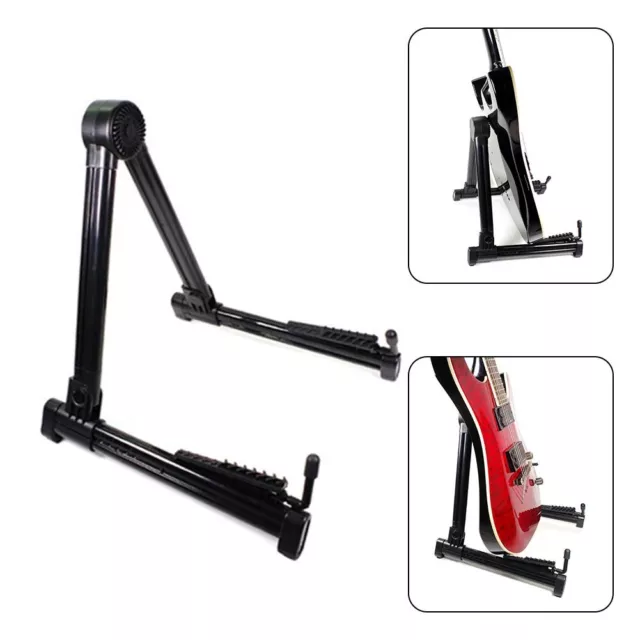 Foldable A Frame Guitar Stand Suitable for Acoustic/Electric Guitars Violins