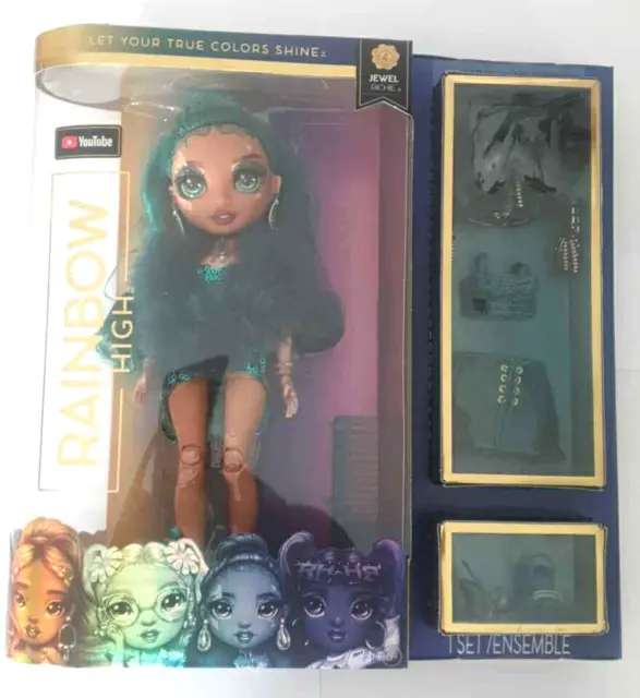 Rainbow High Jewel Richie Fashion Doll Vitiligo Inclusive Toy