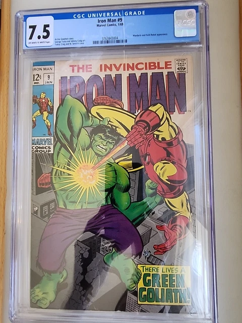 Iron Man #9 (1969) CGC 7.5