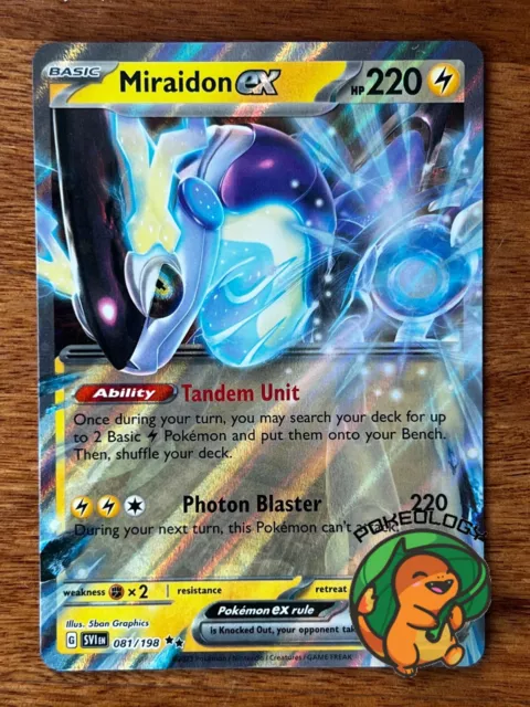 Miraidon ex - 253/198 - Hyper Rare - Pokemon Singles » SV