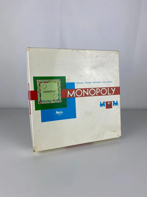 Carte Monopoly Miro Company - Pion Pot De Chambre En Métal, Occasion, Jeu Français