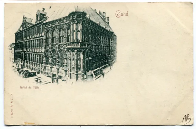 CPA - Carte Postale - Belgique - Gand - Hôtel de Ville - 1900 ( SVM11918 )